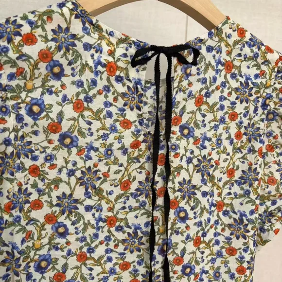 Doen Rhodia floral-print organic cotton-voile midi dress - Picture 11 of 16